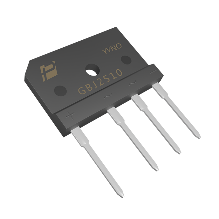 GBJ2510 25A 1000V AC-to-DC Full-Wave Bridge Rectifier